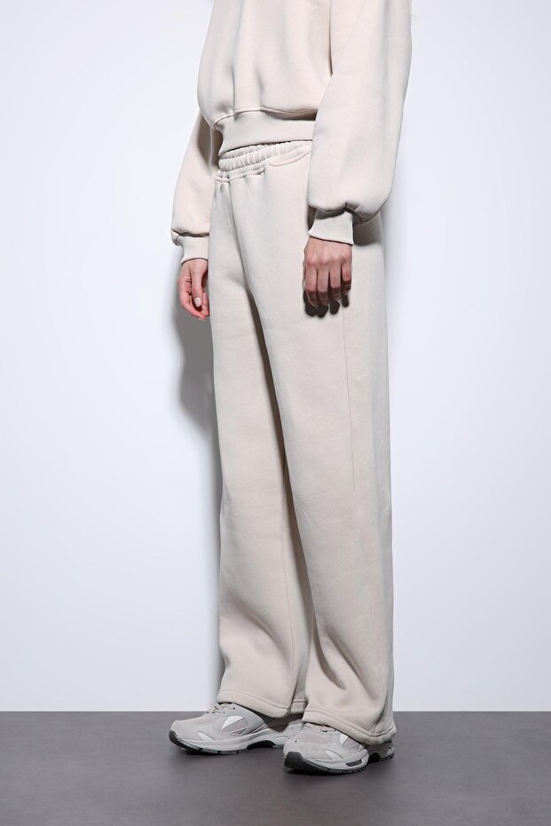 Taş Basic Ayarlanabilir Paça Kadın Eşofman Altı - 3