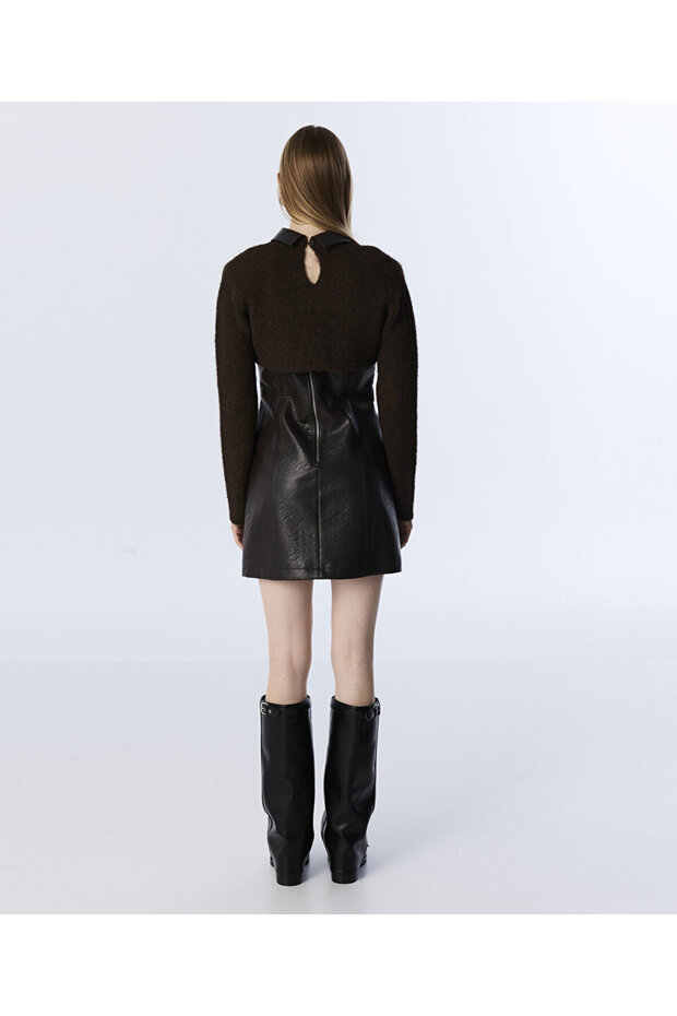 ÇİFT PARÇA MİNİ ELBİSE - 7