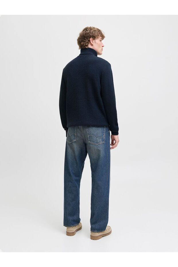 Rollkragenpullover Einfarbig Rollkragenpullover - 3