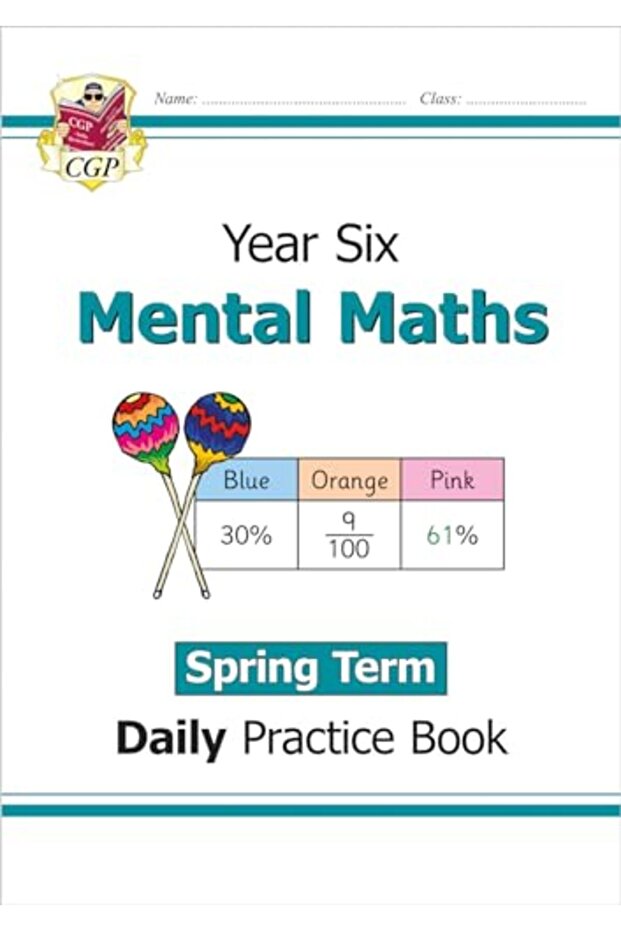 New Ks2 Mental Maths Daily Practice Book Year 6 Spring Term