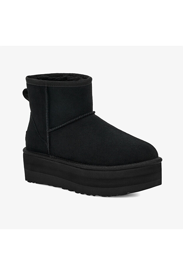 Dámské černé boty Classic Mini Platform - 2