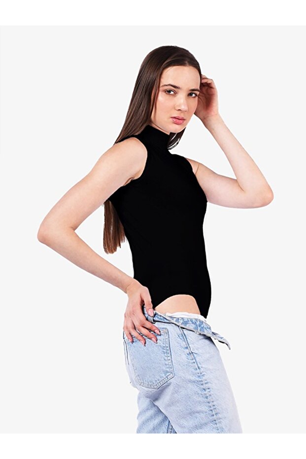 highneck full cut bodysuit egyption cotton 100%