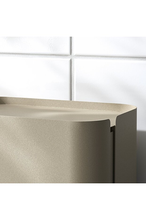 سلة مهملات، بيج، 3 لتر - 5