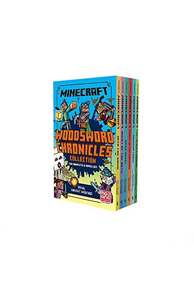 Minecraft Woodsword Chronicles 6 Book Slipcase