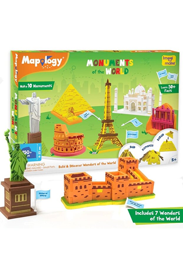 3D Puzzle - 10 Monuments of the World - 1
