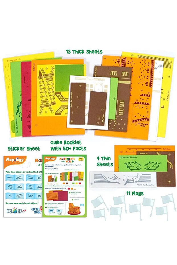 3D Puzzle - 10 Monuments of the World - 2