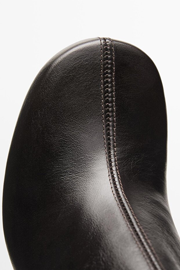 Topuklu ayak bileği botu - 5