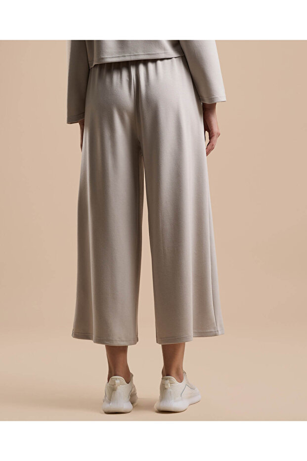 Solid Trackpants with Drawstring Waist - 4