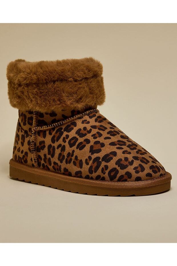 Multi Girl Fur Detail Winter Boots
