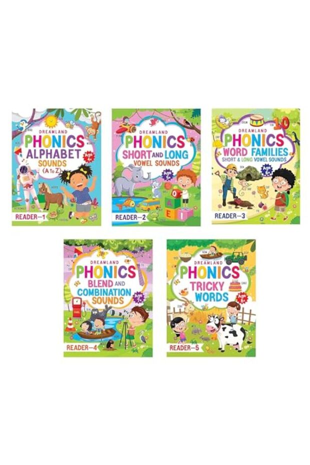 Phonics Reader 5 Books Pack