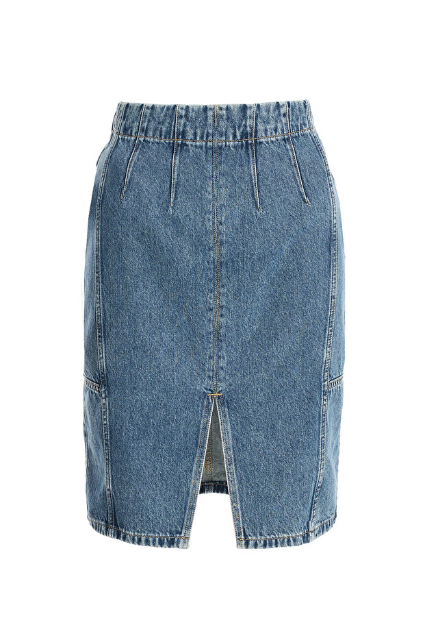 Kadın Denim Etek - 1