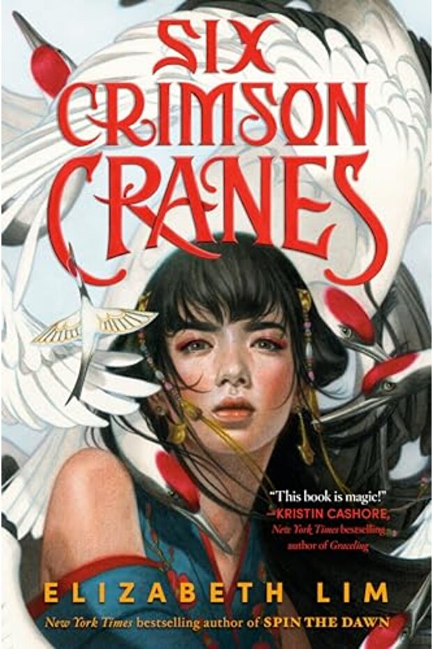 Six Crimson Cranes