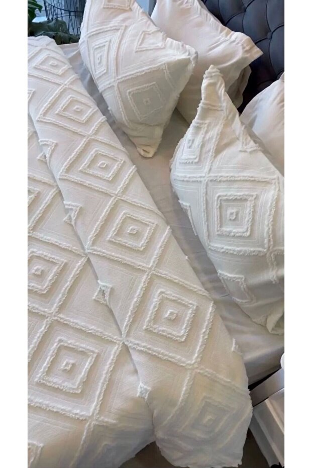 غطاء سرير مزدوج على الطراز الاسكندنافي - 4