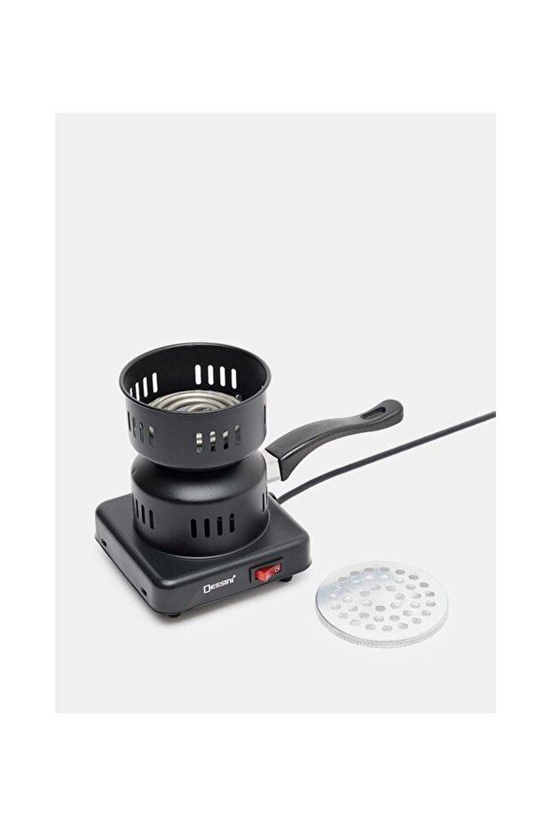 Electric Charcoal Burner KD1100 silver/black