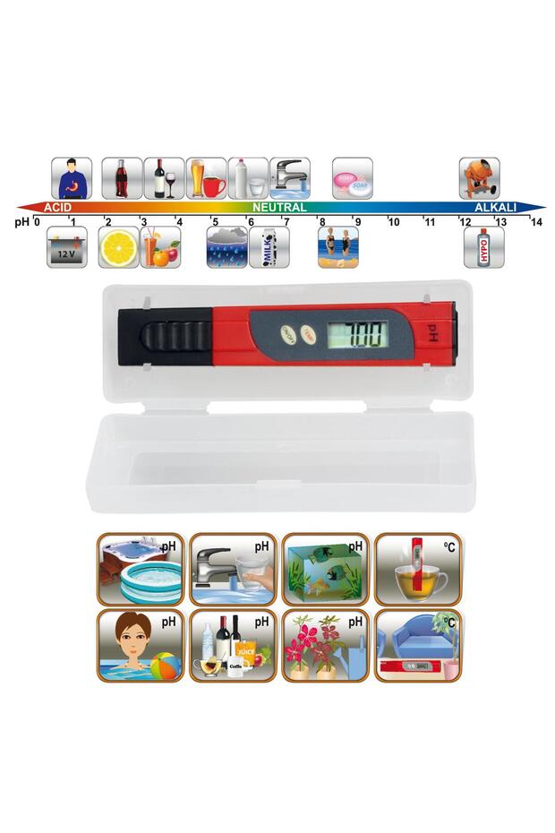 Ph Tester & Thermometer - 1