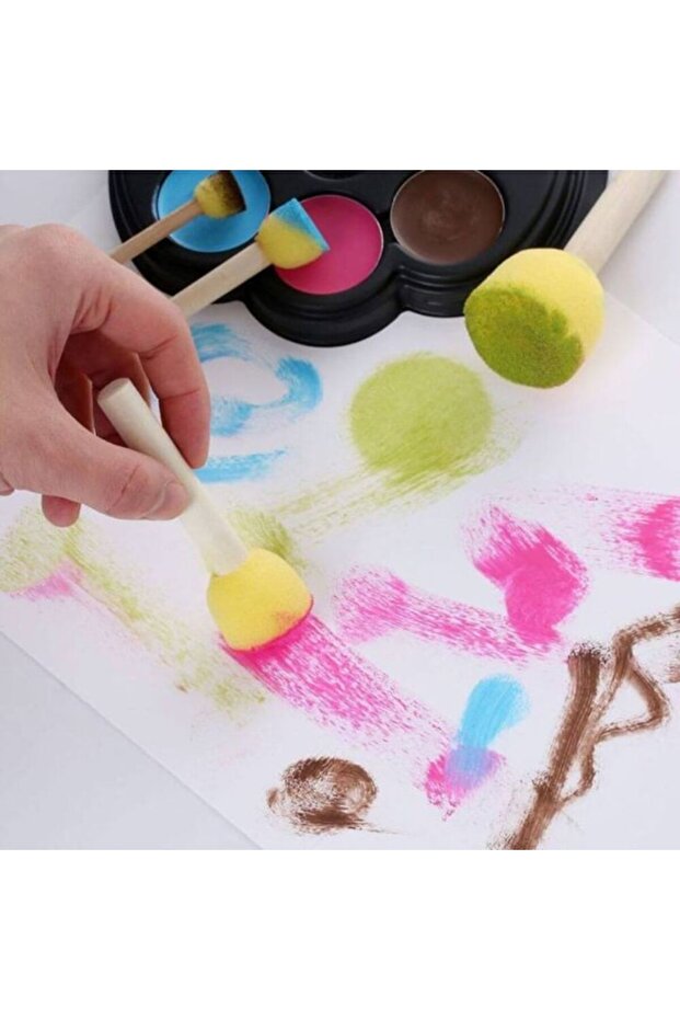 Sponge Brushes, 8 pcs/Set - 2