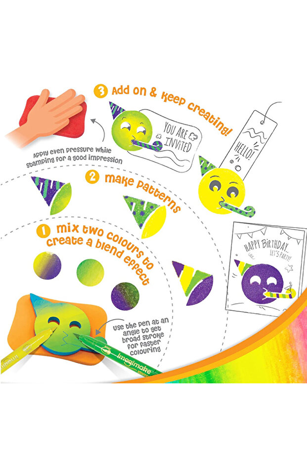 Creative Stamp Set - Smiley - 3