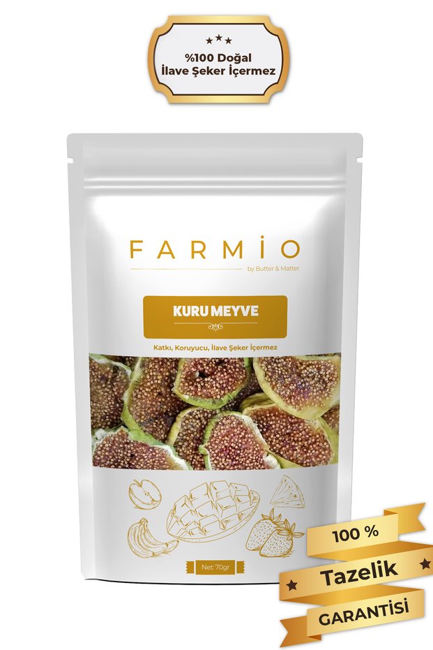 Sugar-Free Dried Figs – 70Gr – Natural and Without Additives
