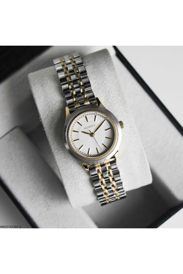 Hm25141S01-2 Women's Wristwatch with Steel Band