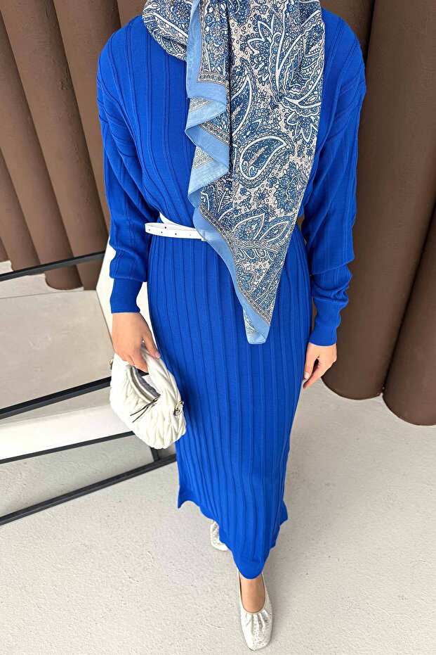 Triko Elbise 70-2404 - 7