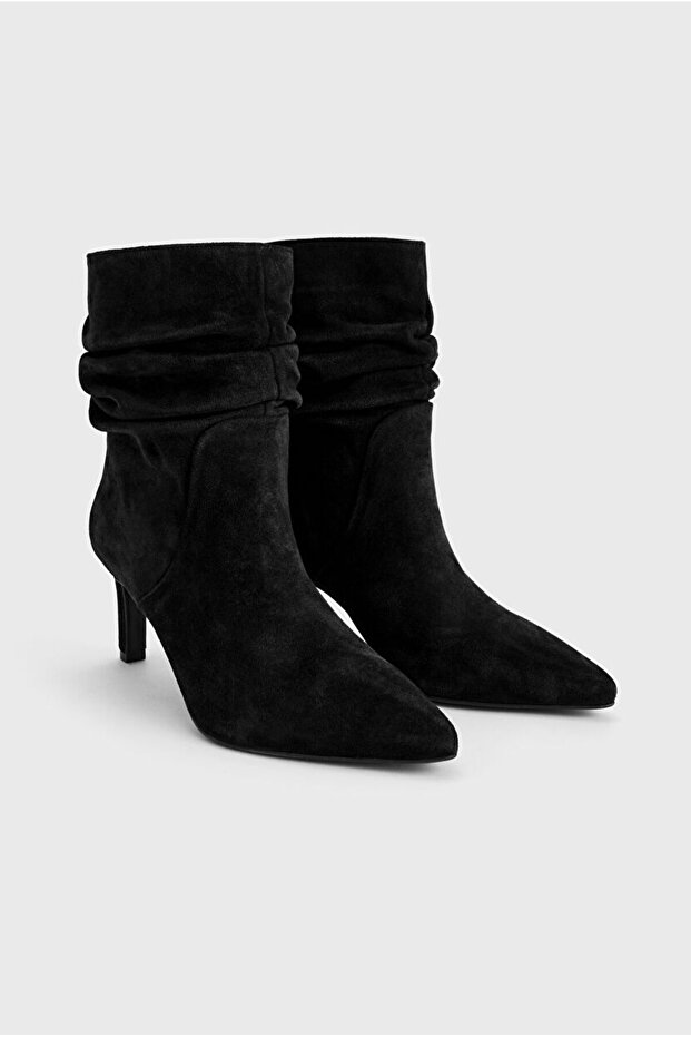 Süet Topuklu Bot - 2