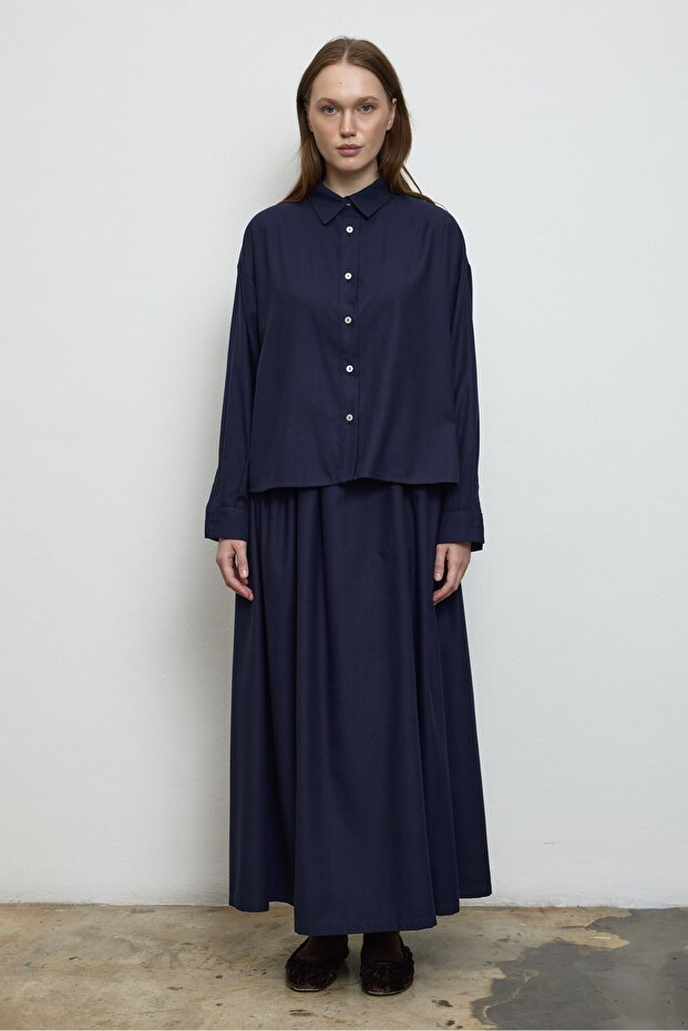 Lady Shirt Navy Blue