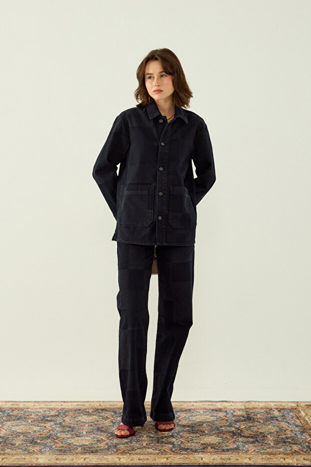 CORY PATCHWORK DENIM CEKET - 1