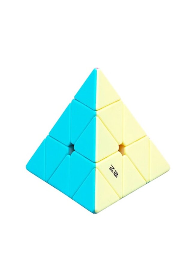 Cub Magic 3x3x3, Qi Ming Pyraminx Neon SpeedCube, Stickerless, 420CUB - 1