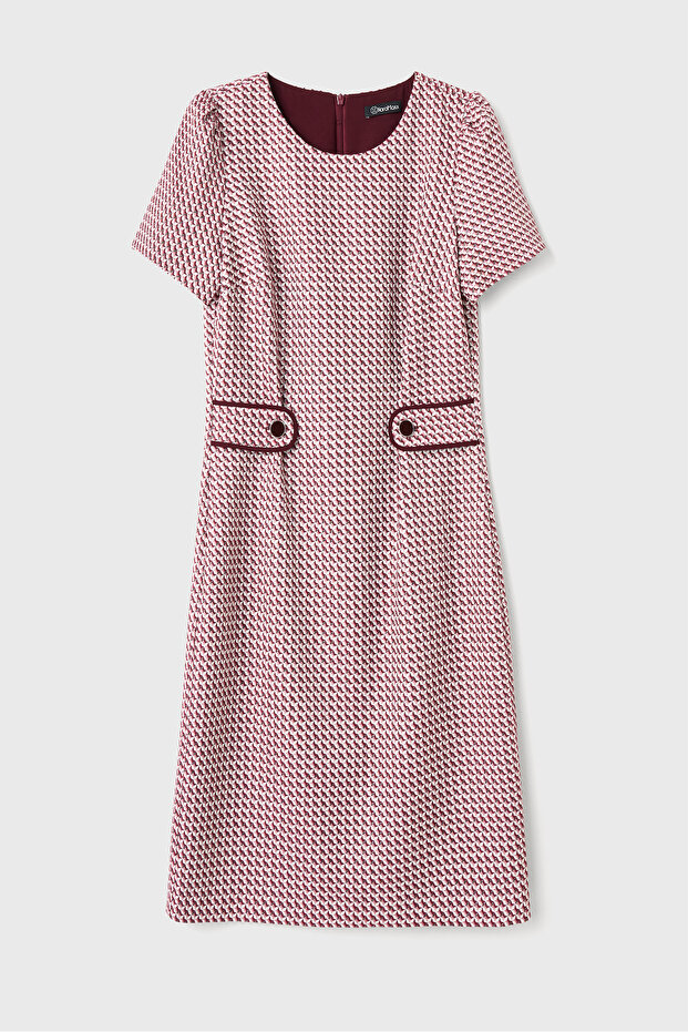 1789 Dress Geometric Pattern - 7