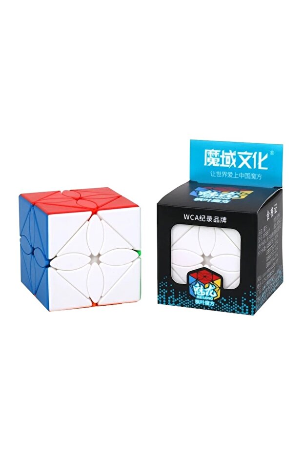 Magic Cube Moyu Meilong Maple Leaf Skewb, Stickerless - 2