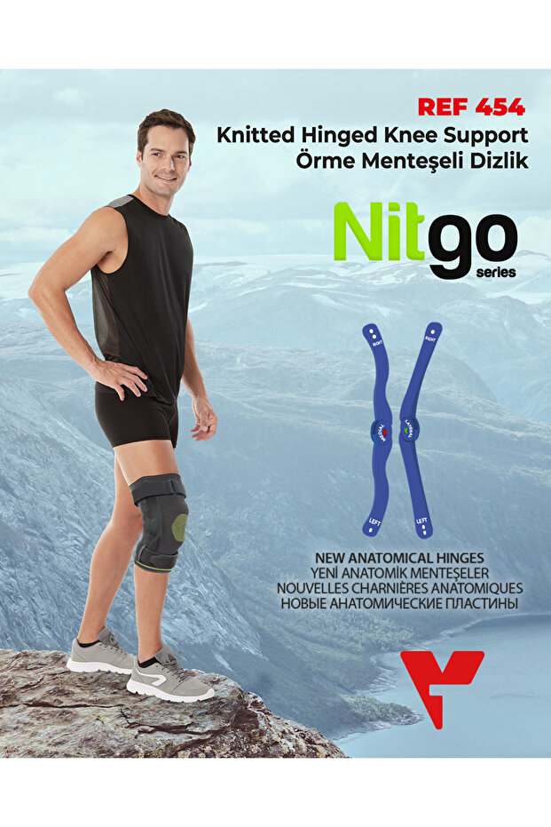 454 Örme Menteşeli Dizlik - 3