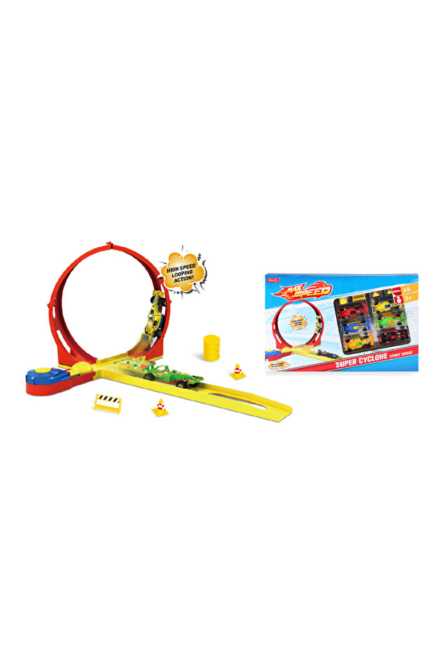 مجموعة مسار حلقة Super Cyclone Super Speed Max - 1