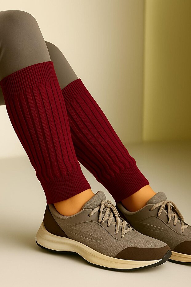 3 Çift Basic Kalın Pamuk Karışımlı Tozluk - 5