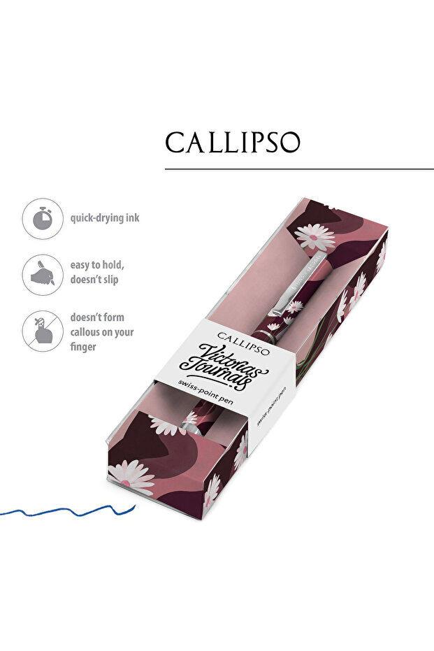 Callipso 0.7 mm Blue Ballpoint Pen 2180