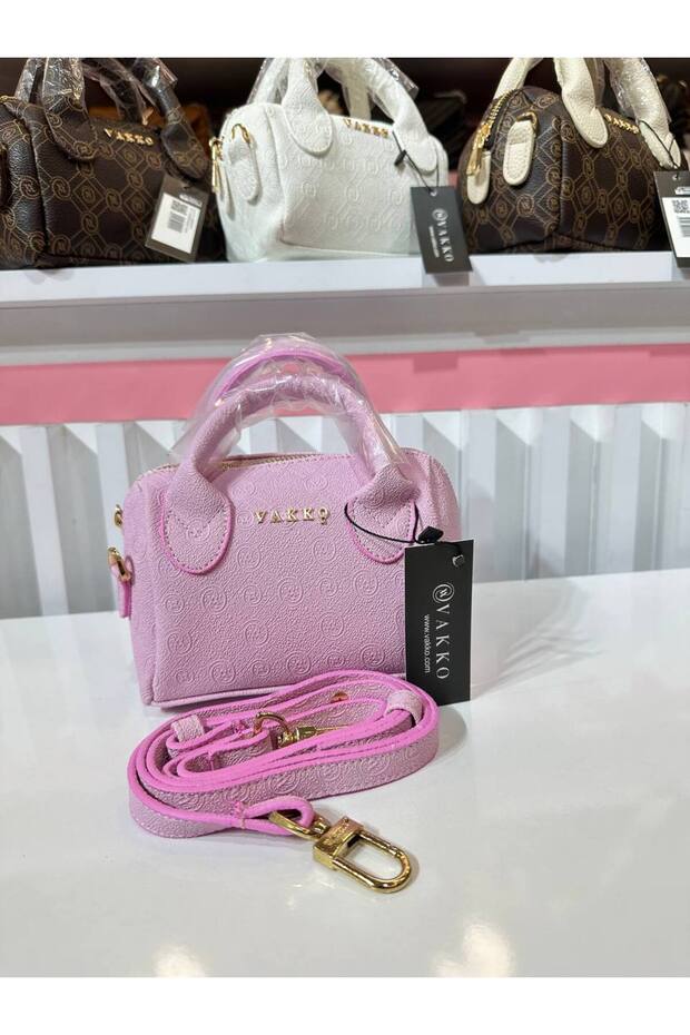 Monogram desenli mini speedy çanta - 3