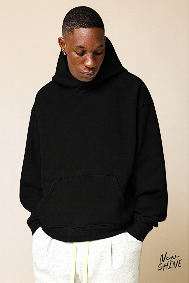 سويت شيرت بقلنسوة للجنسين