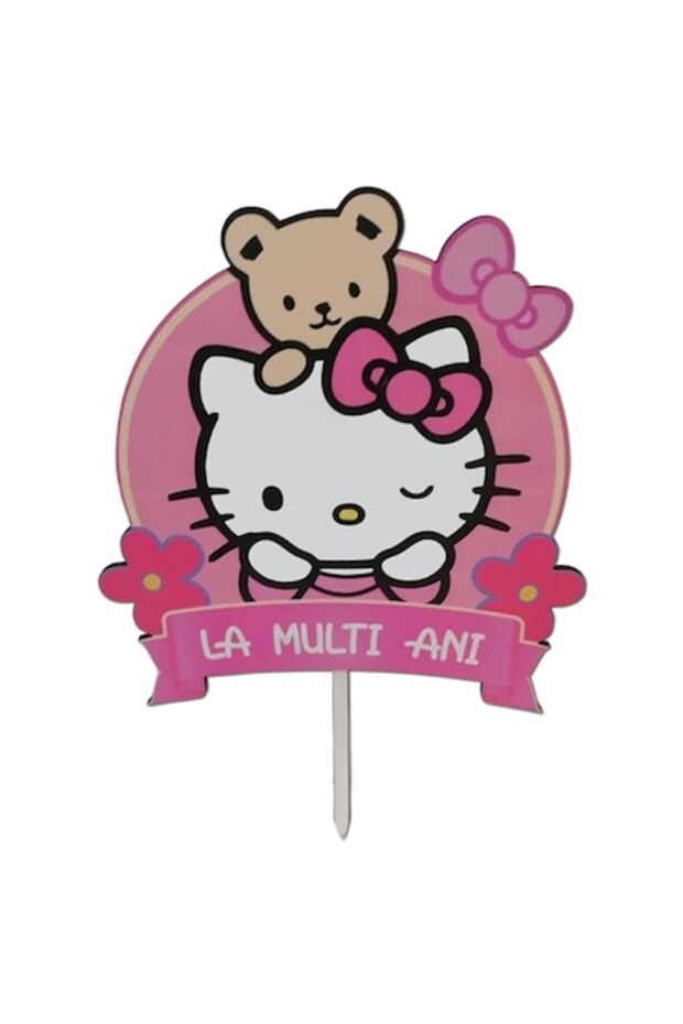 Hello Kitty HK cake topper - 1