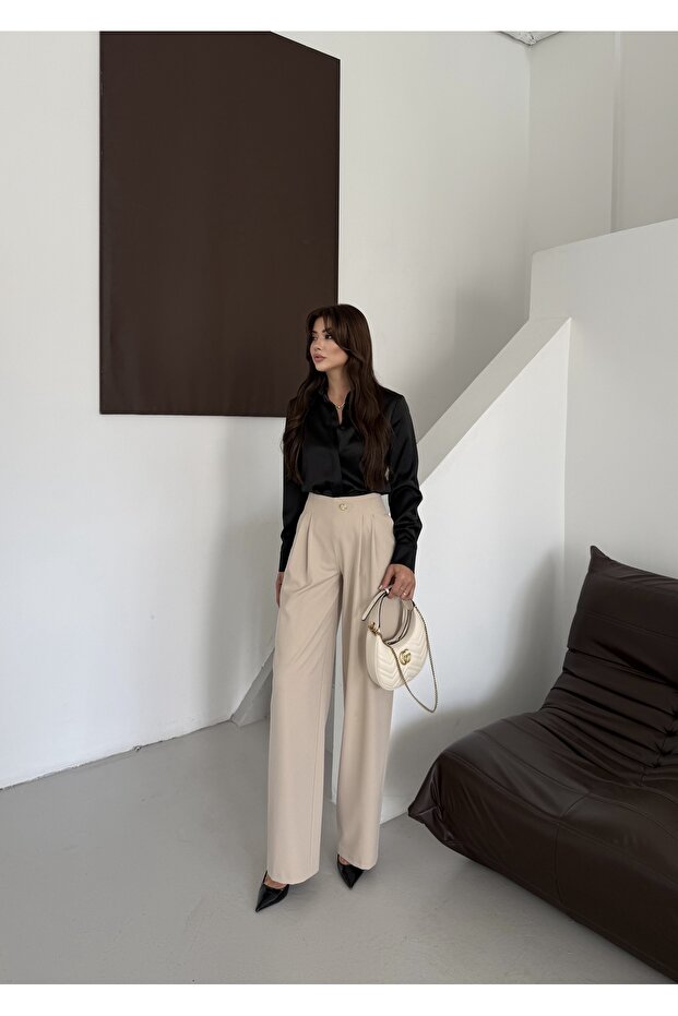 Buttoned Trousers - 4