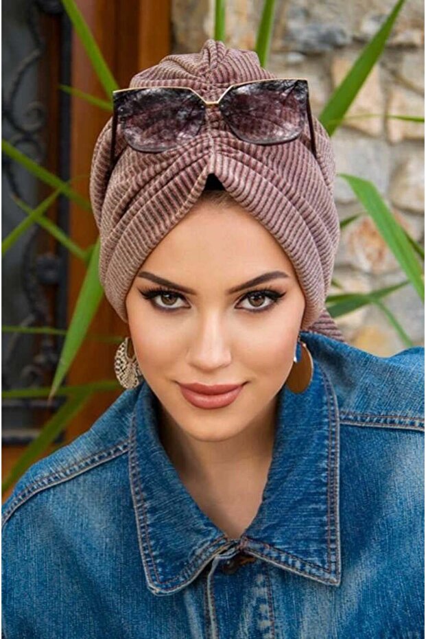 Bakır Çizgi Tokalı Bone - 2