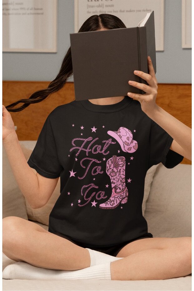 Oversize Hot to Go Chappell Roan Printed T-Shirt