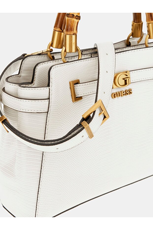 Sibel Python Patterned Handbag - 6