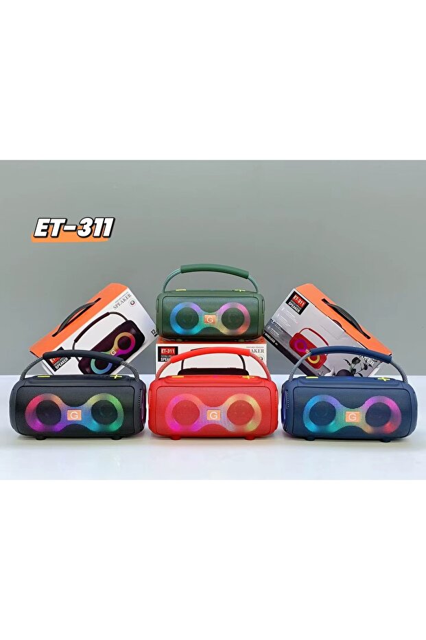 ET-311 BLUETOTH IŞIKLI SPEAKER - 5