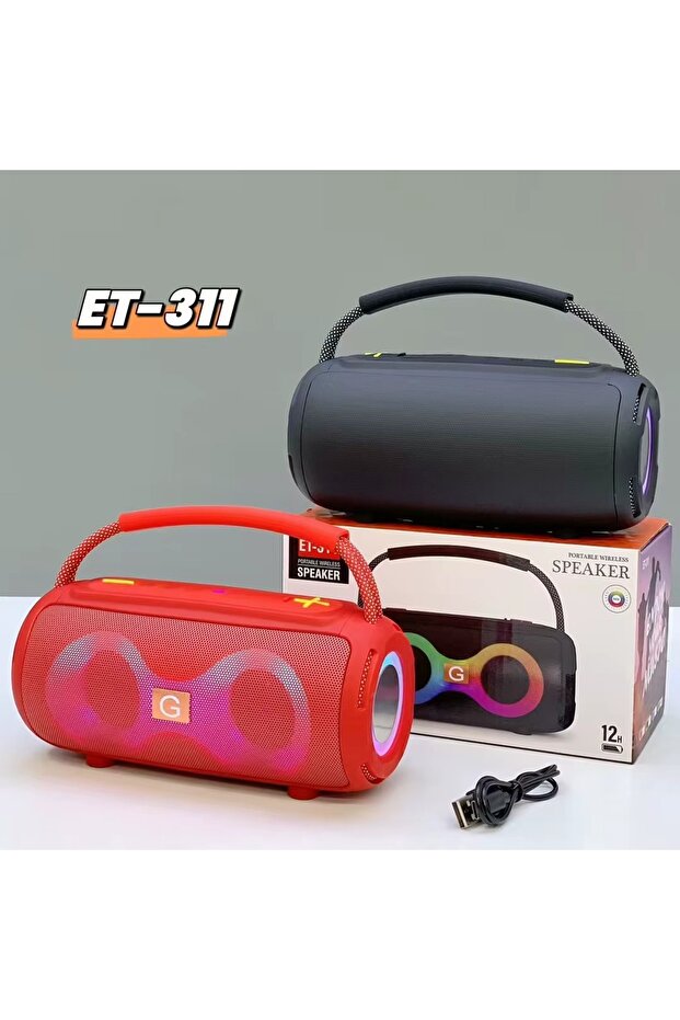 ET-311 BLUETOTH IŞIKLI SPEAKER - 6