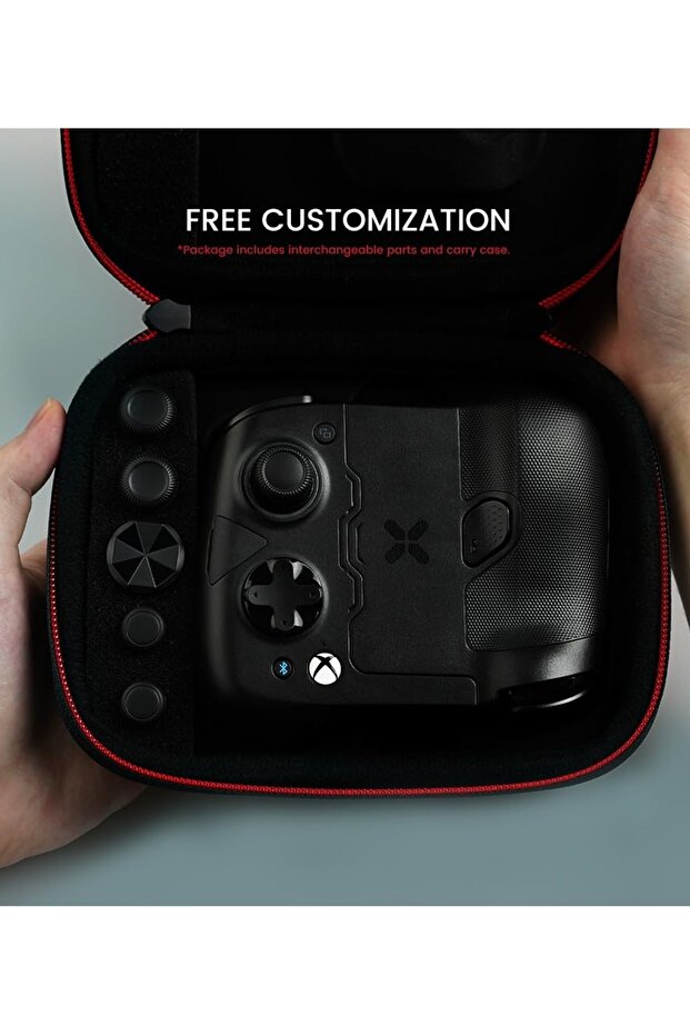 Wireless Bluetooth controller for Android. Hall sticks, discrete design with a luxury carrying case. - 8