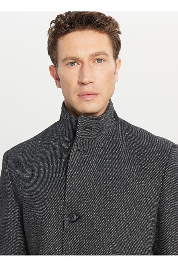 Siyah Erkek Palto ACE005261010_SYH - 5