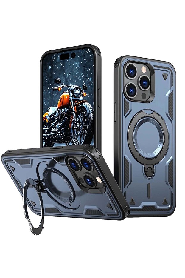 ArmourX Armoured Case for iPhone 16 Pro (Blue)
