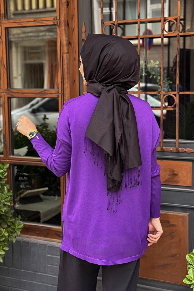 Tunik 5879 Mor - 4