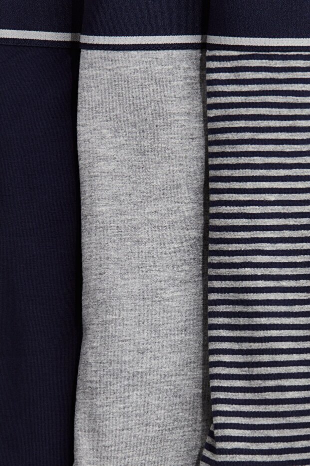 3'lü Pamuklu Kısa Paça Boxer Şort - 4