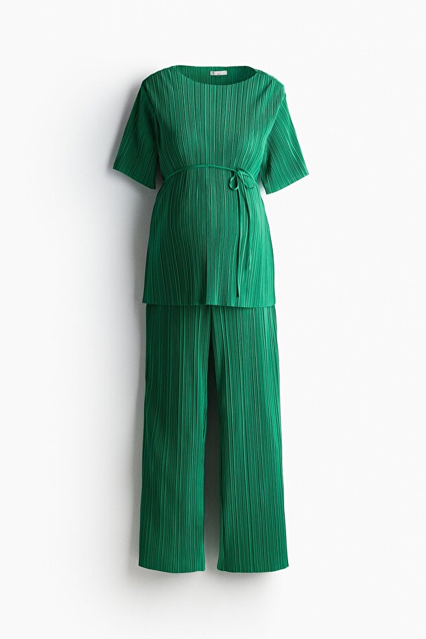 MAMA 2 Parçalı Plise Set - 1