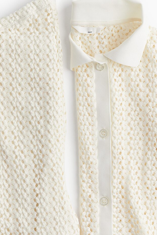 MAMA 2 Parçalı Dantel Jarse Set - 2